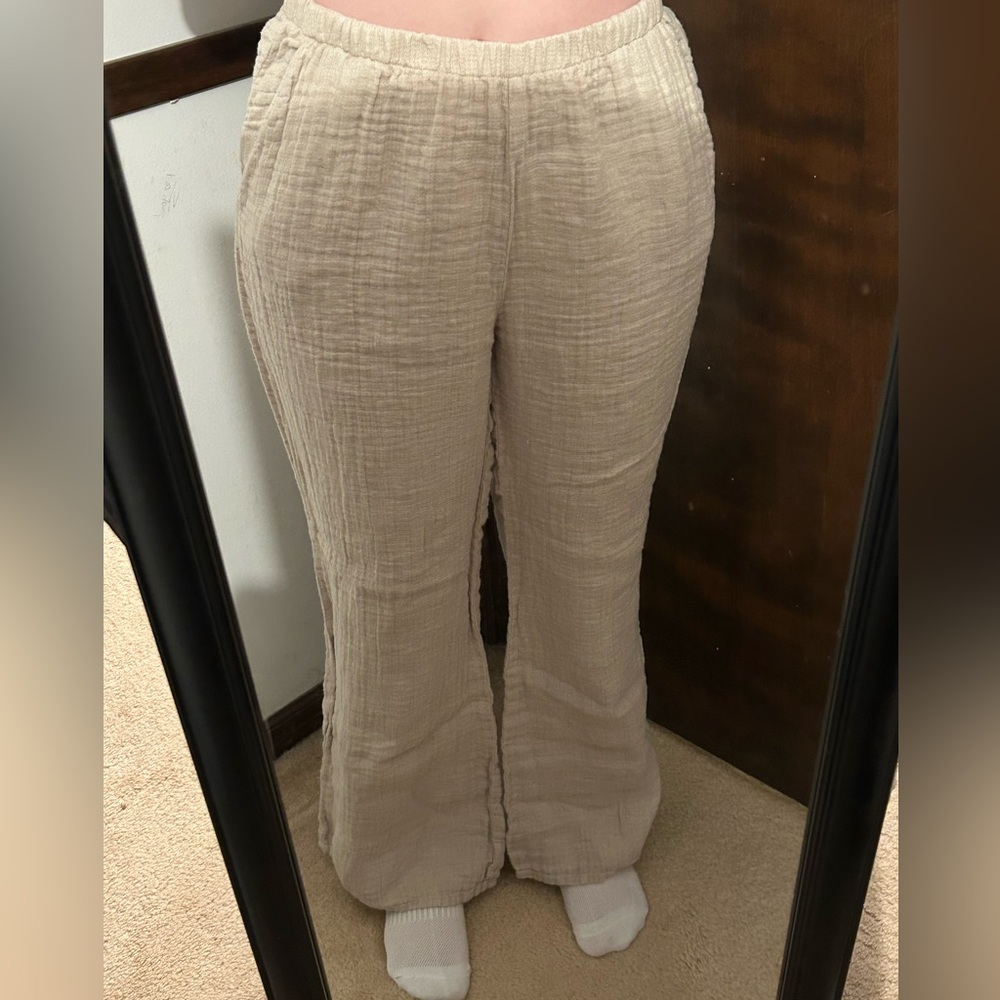 Flax Wide Leg Linen Pant - Picture 5 of 6